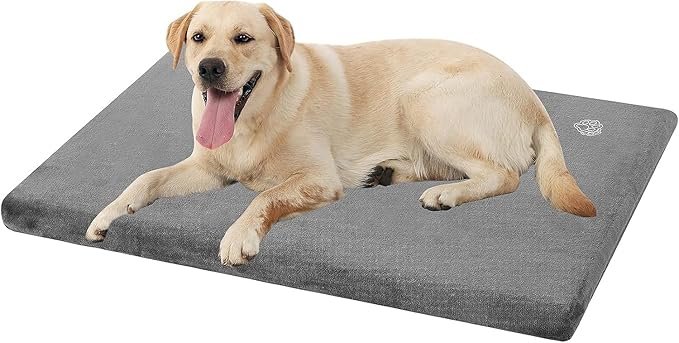 coussin réversible chien lavable été hiver – tapis imperméable antidérapant avec double face chaude et fraîche pour petit ou grand chien
