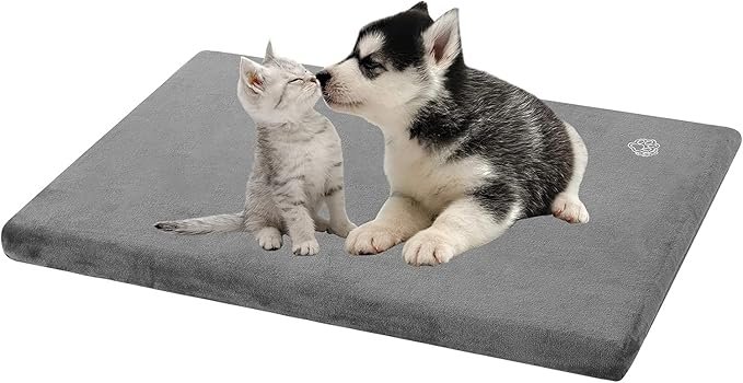 coussin réversible chat lavable été hiver – tapis antidérapant imperméable pour chat d’intérieur ou chaton, face chaude et face respirante