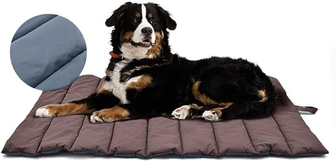 tapis de voyage chien pliable – couchage léger avec face été hiver pour transport, vacances, voiture ou extérieur, plusieurs tailles disponibles