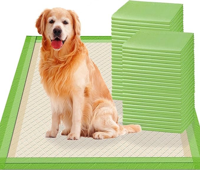 tapis propreté chiot jetable – alèse absorbante antidérapante en plusieurs tailles, pack de 30, 50 ou 100 pour apprentissage de la propreté