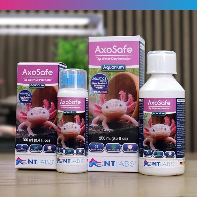 Déchlorateur pour axolotl sans aloe vera – traitement rapide et sûr pour éliminer le chlore de l’eau du robinet en aquarium