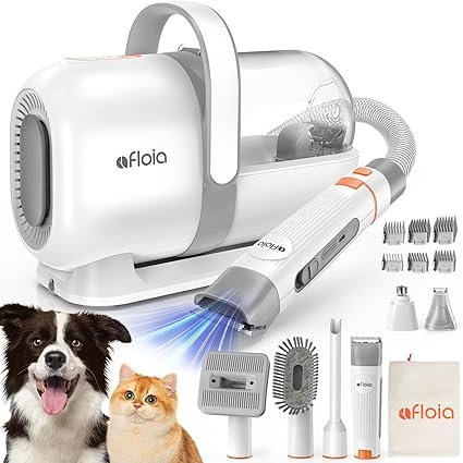 Tondeuse pour chat avec aspirateur intégré – coupe douce et silencieuse pour un toilettage sans stress à la maison