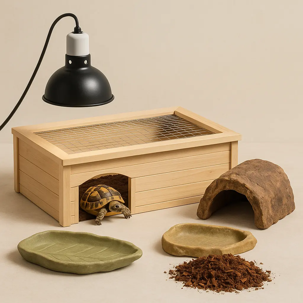 Accessoires essentiels pour tortue terrestre