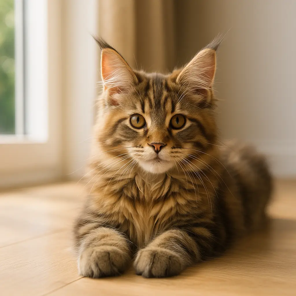 Maladies génétiques des chats - illustration jeune chat de race