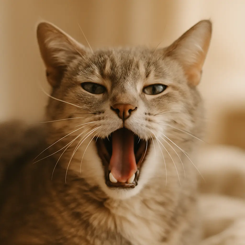 Hygiène et santé bucco-dentaire chat senior