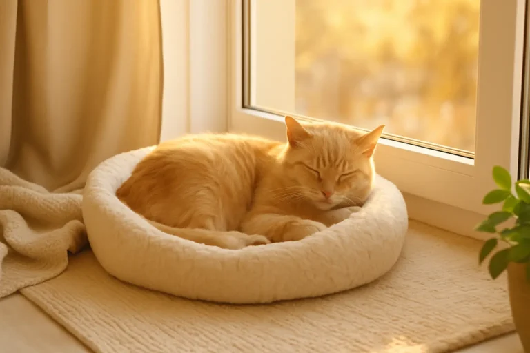 Confort et environnement du chat âgé : guide complet