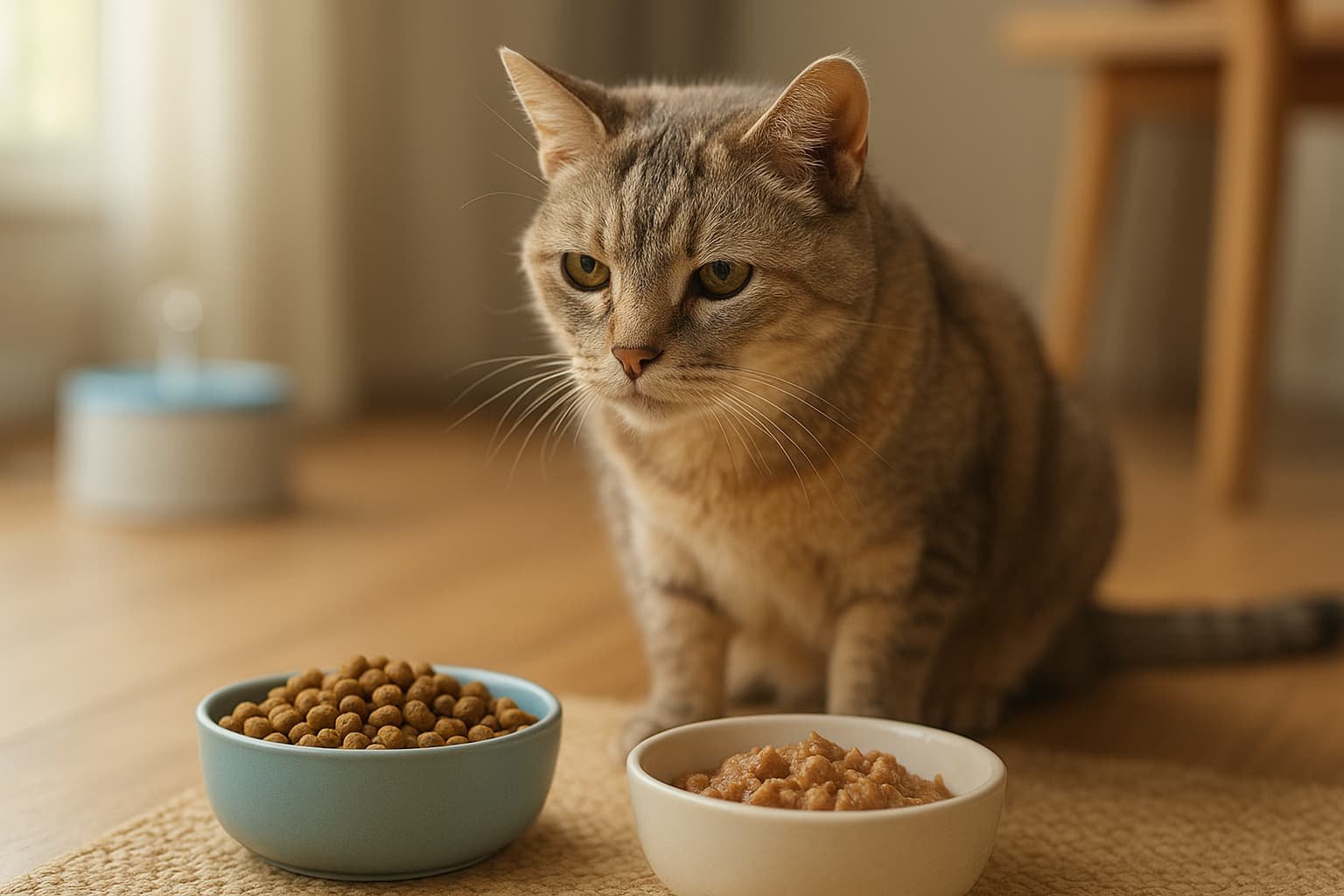 Croquettes ou pâtée chat âgé : le bon choix pour un chat senior ?
