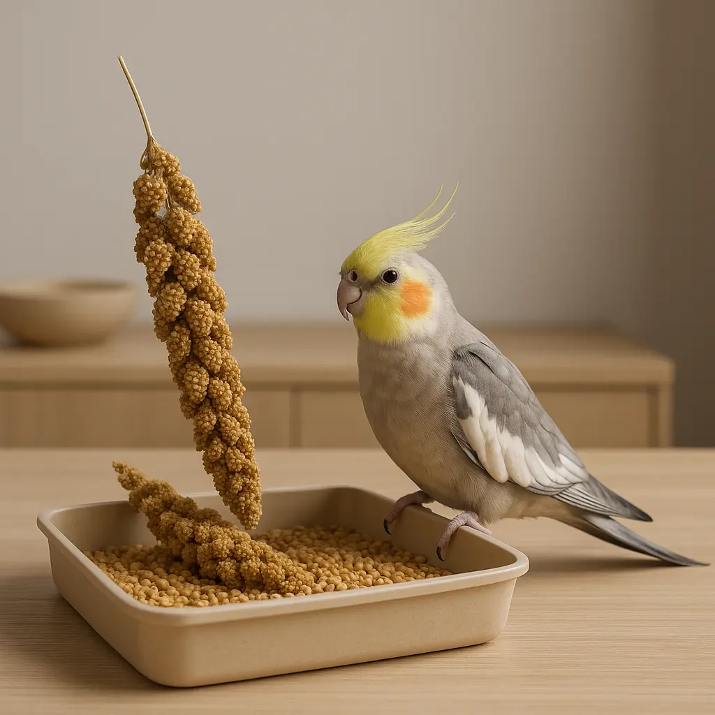 Millet en Grappe pour Calopsitte