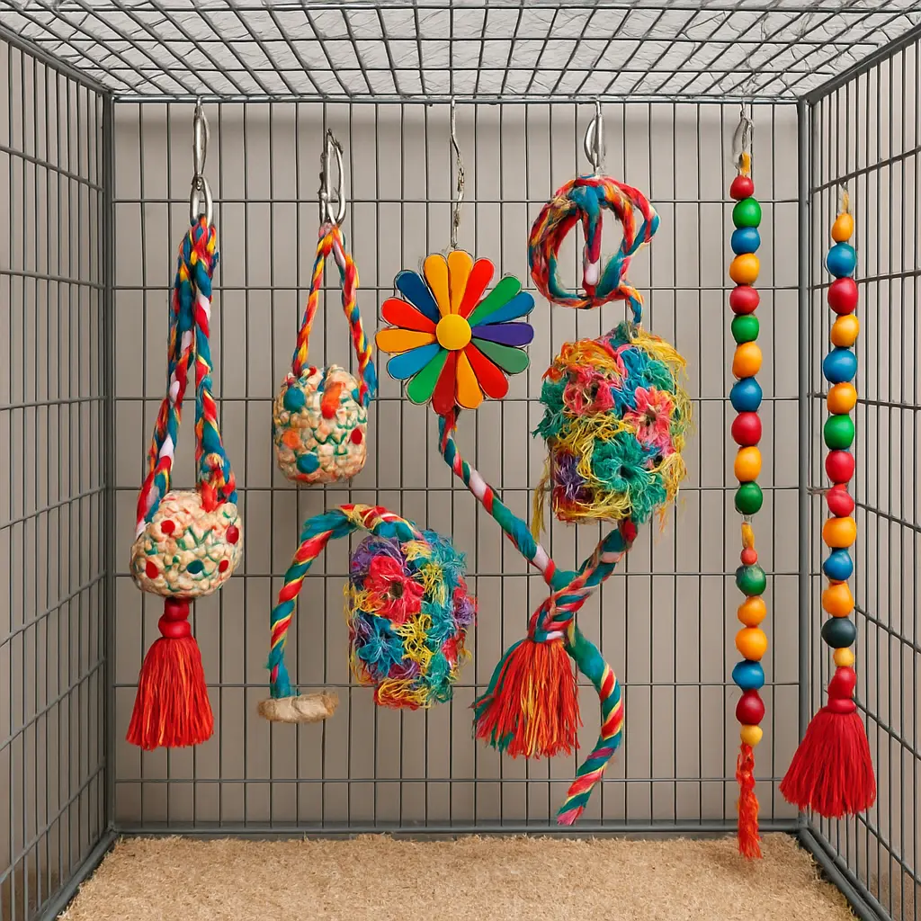 Corde à Grimper pour Calopsitte – Activités & Balançoires