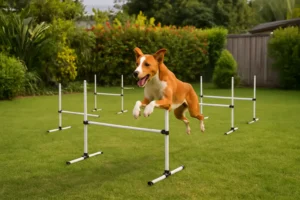 Obstacle Agility pour Chien – Kit Haies Réglables Extérieur