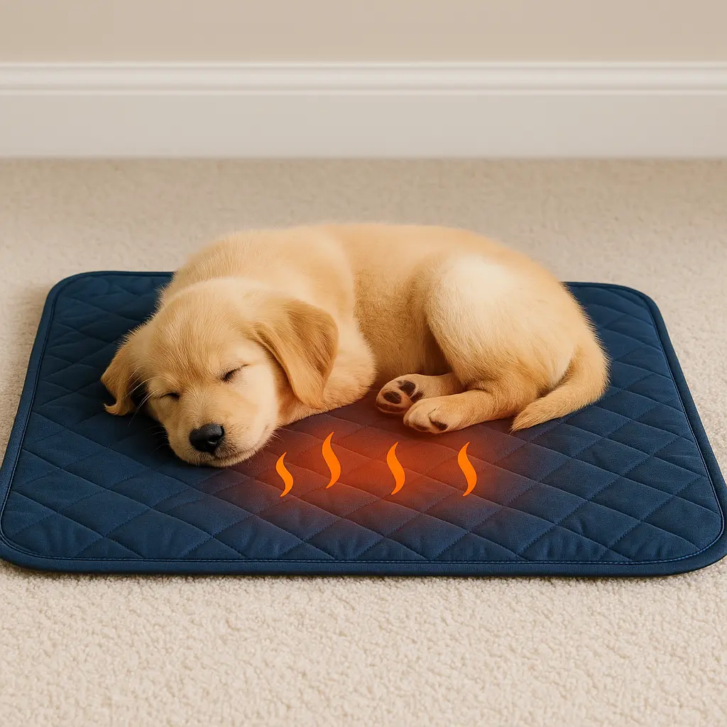 Coussin Chauffant Chien – Confort d’Hiver Sans Électricité