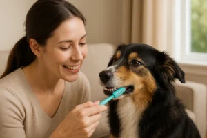 Brosse à Dent pour Chien – Nettoyage Facile et Sans Stress