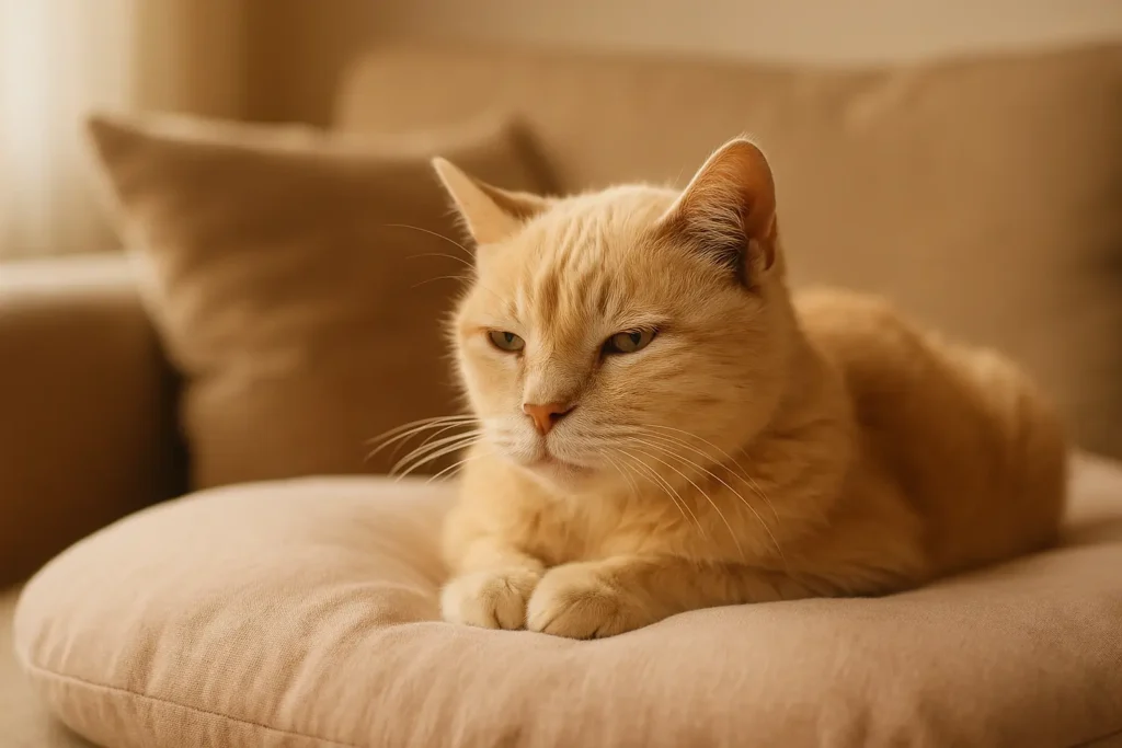 Fin de vie d’un chat âgé : comment reconnaître les signes