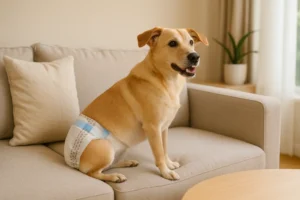 Couche Jetable pour Chienne – Pratique, Absorbante, Efficace