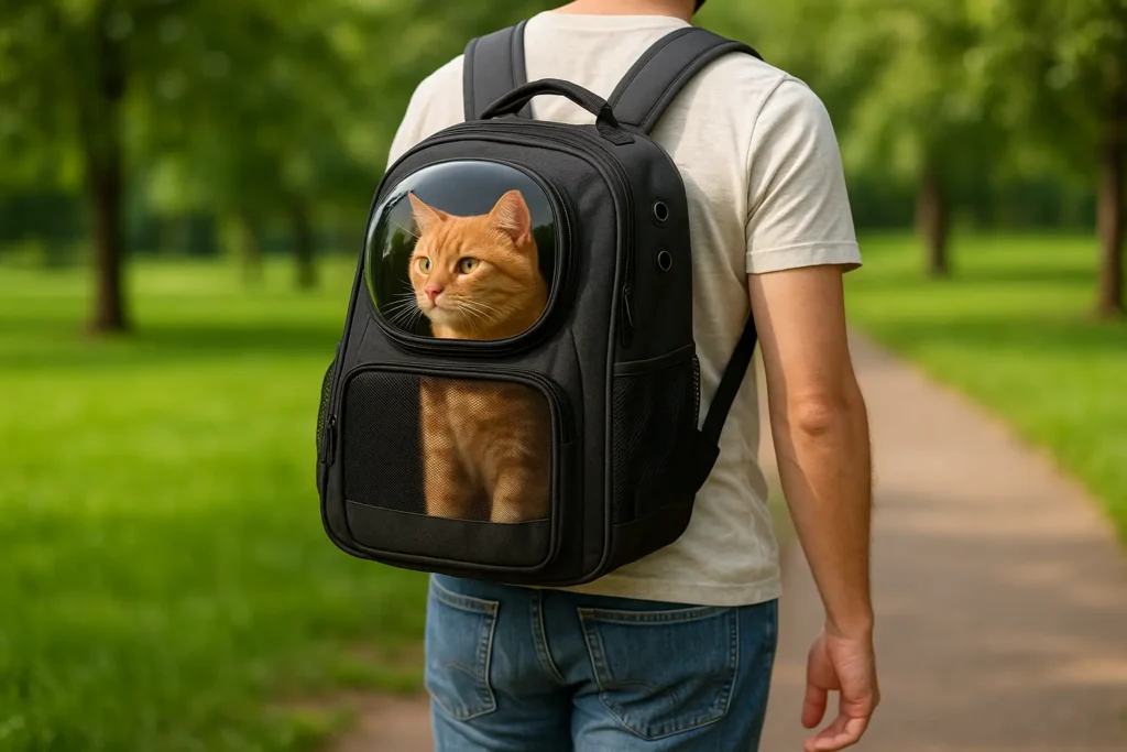 Sac à Dos pour Chat – Confort et Liberté en Voyage
