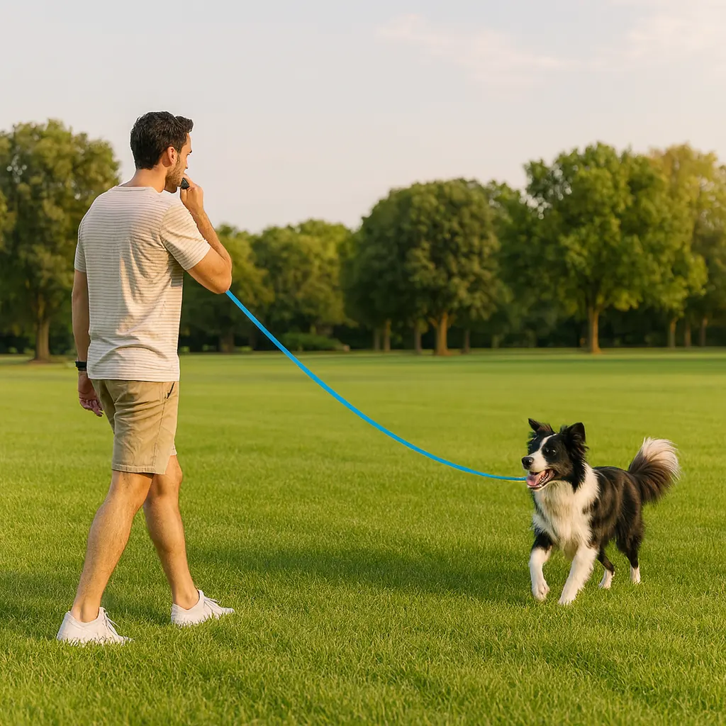 Laisse Longue pour Chien – Liberté Contrôlée en Extérieur
