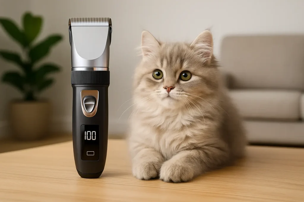 Tondeuse pour Chat à Poil Long – Toilettage Sans Stress