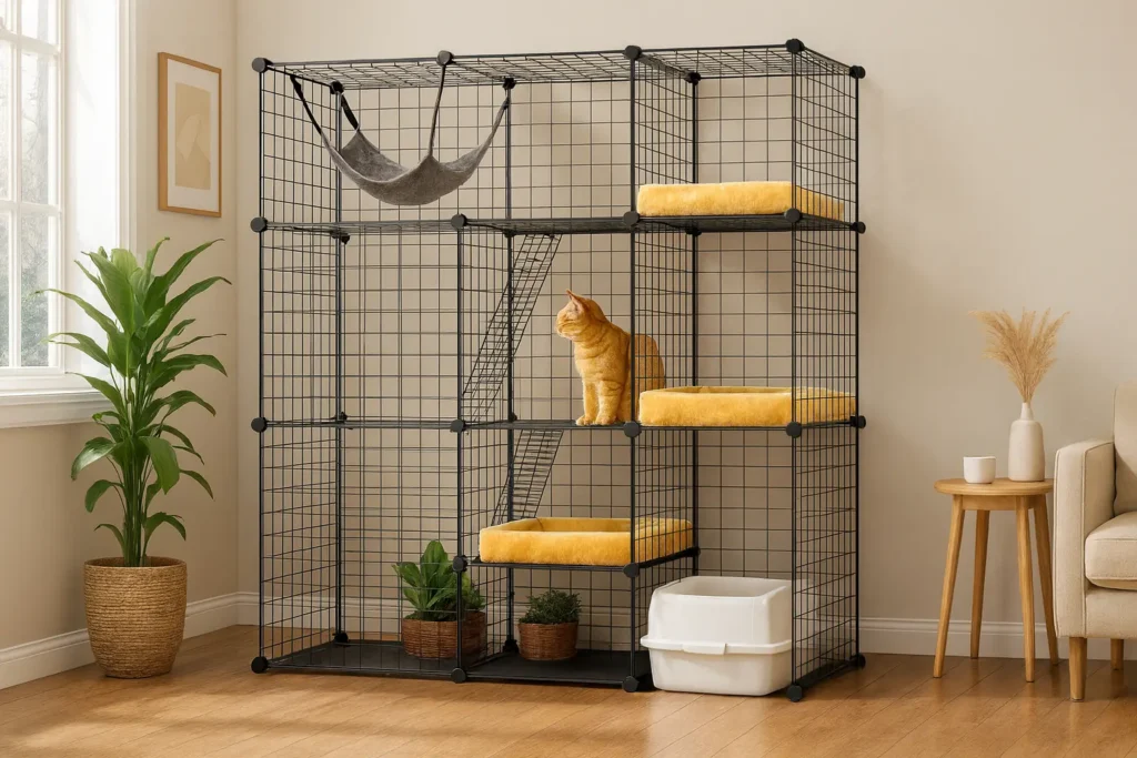 Maison pour Chat Intérieur – Offrez-lui un Espace Sûr et Confortable