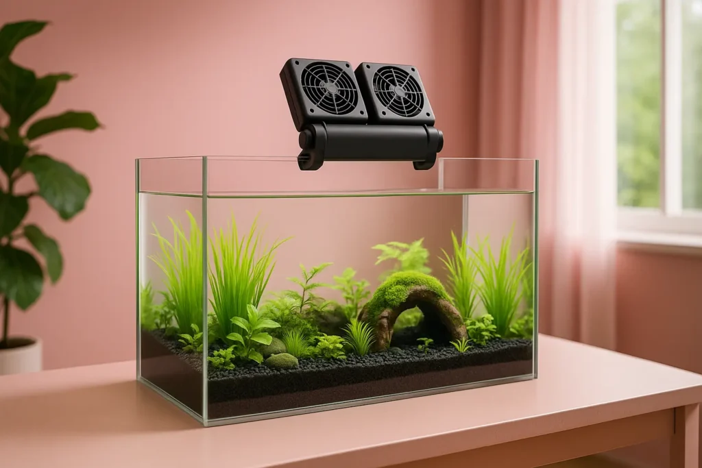 Ventilateur Aquarium Axolotl – Eau Fraîche et Sécurité