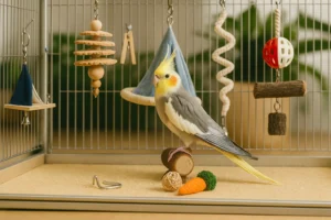 18 Jouets pour Calopsitte – Lot Complet et Varié