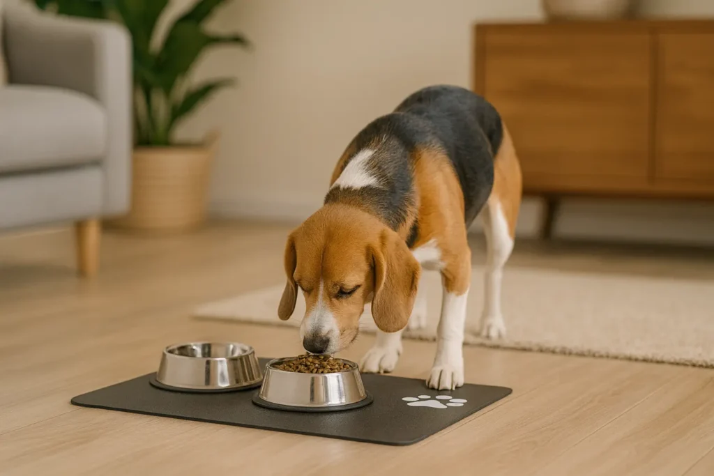 Tapis Absorbant Gamelle Chien – Sol Propre, Entretien Facile