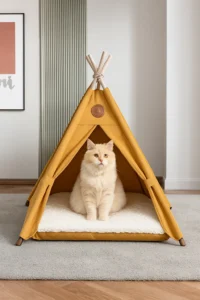 Tente pour Chat : Un Espace à Lui dans Votre Intérieur