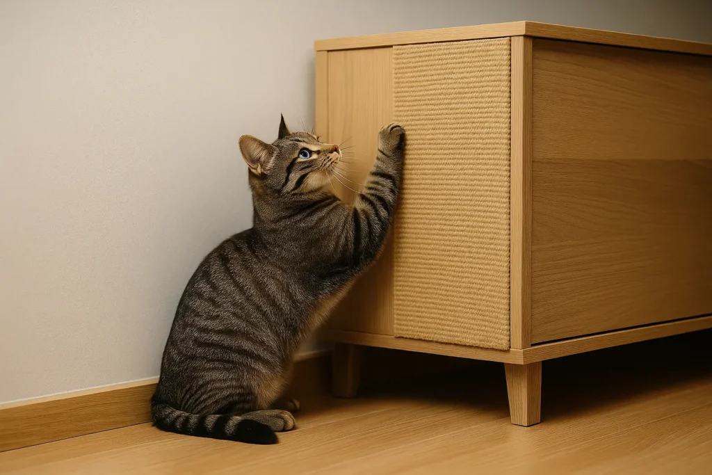 Tapis à Gratter Autocollant pour Chat – Mobilier Protégé