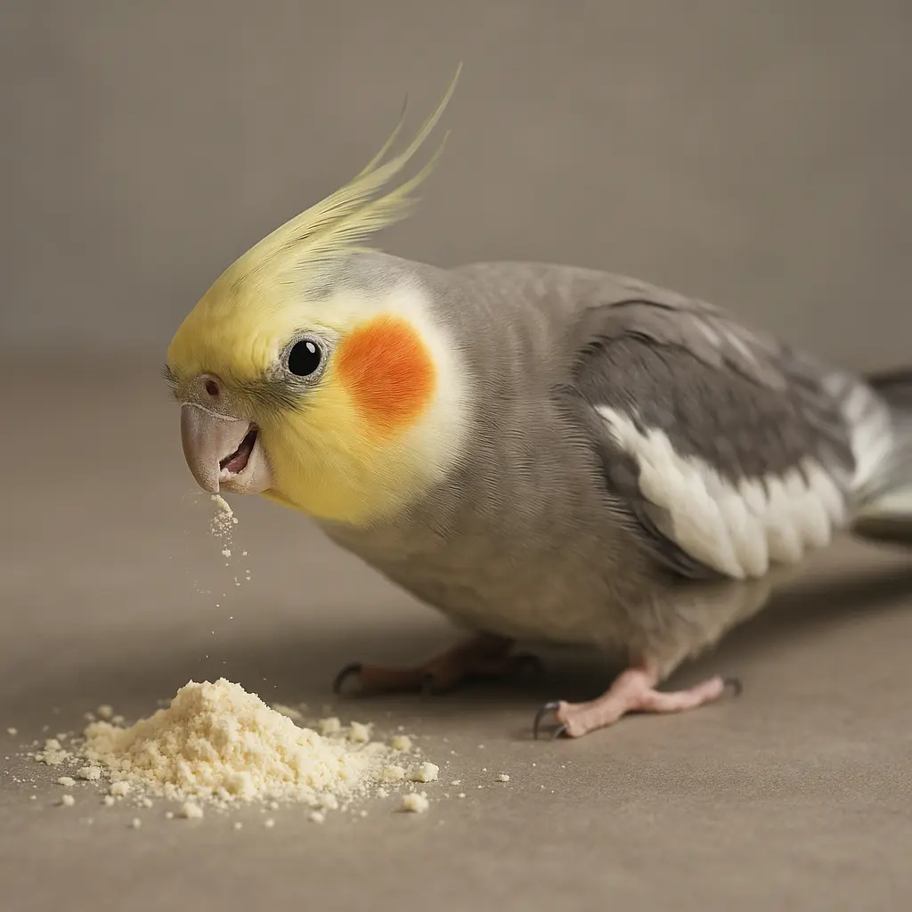 Aide Mue pour Calopsitte – Complément en Poudre Naturelle