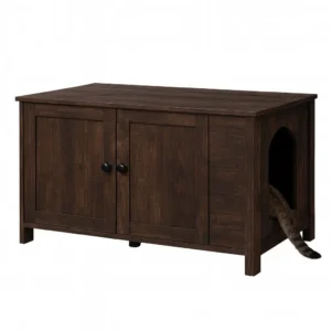 Meuble Litière pour Chat : Alliez Esthétique et Praticité