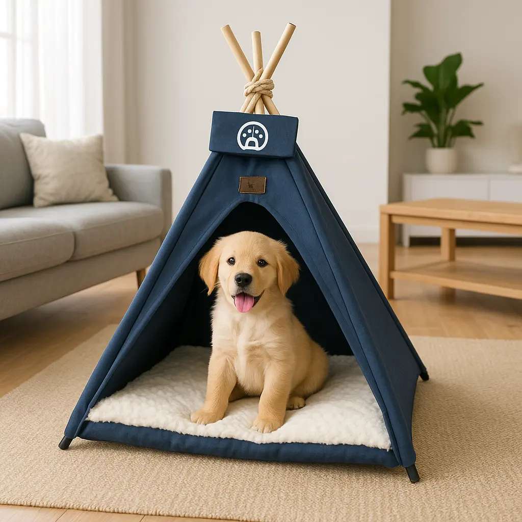 Tente pour Chien – Le Refuge Cocooning et Design Idéal