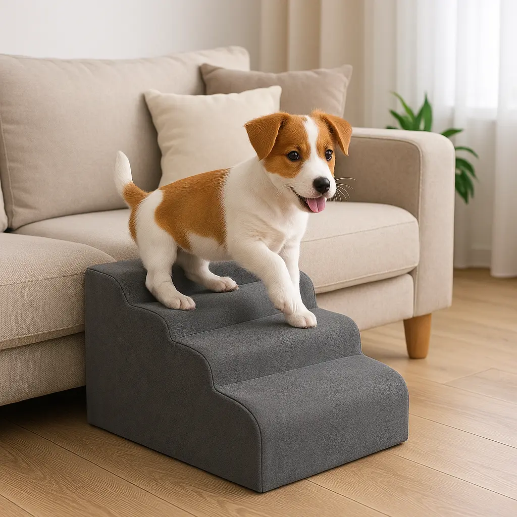 Escalier pour Chien Canapé – Montée Facile et Sécurisée