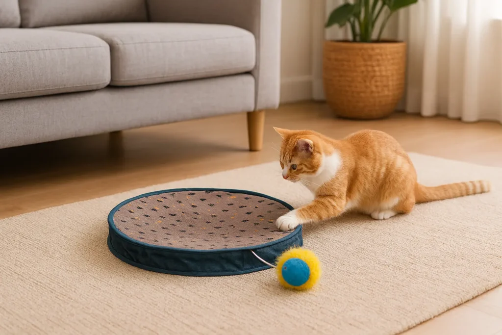Jouet Interactif Automatique pour Chat – Instinct Réveillé