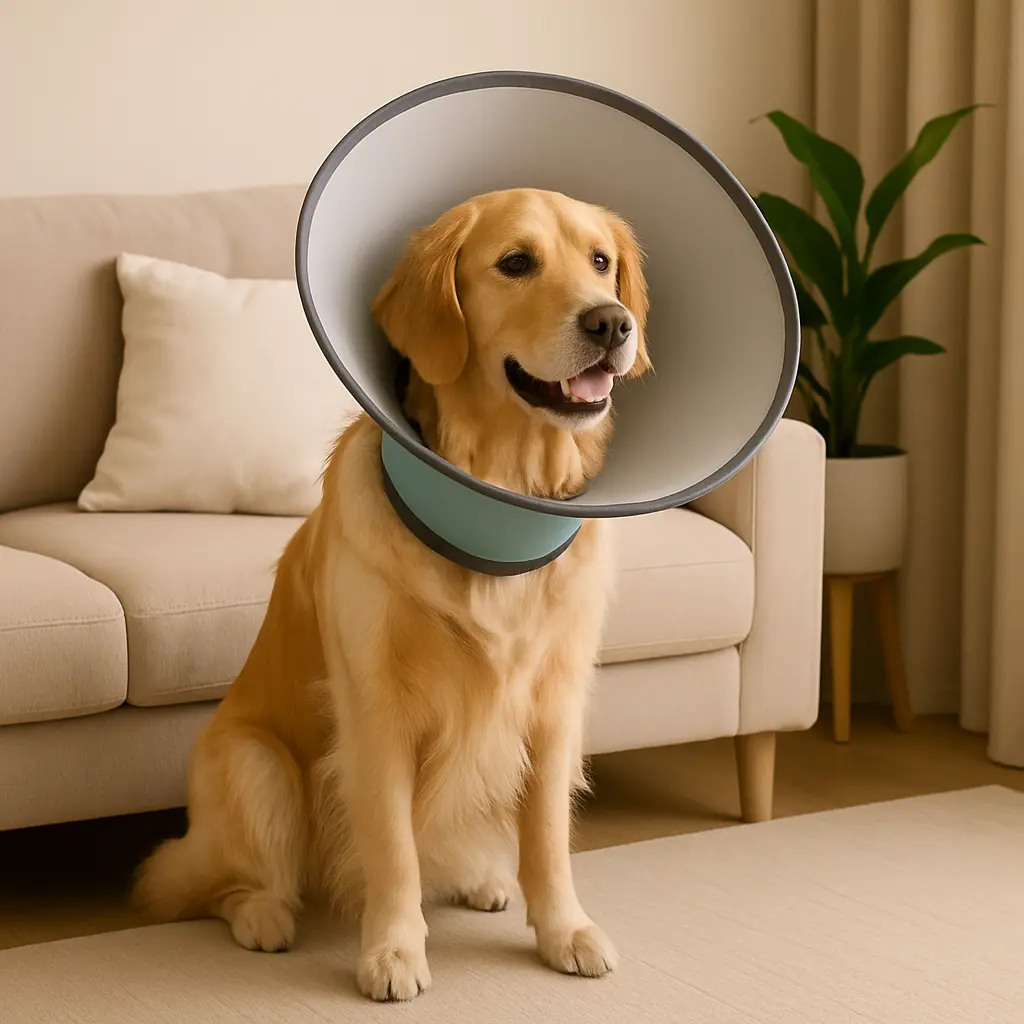 Collerette Chien – Confort et Protection Anti-Léchage