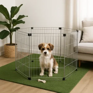 Parc Pliable pour Chien : Léger, Sûr et Facile à Ranger