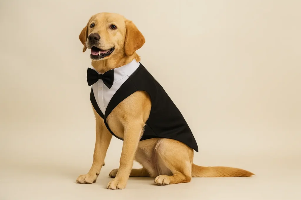 Costume pour Chien Élégant – Pour Mariage, Fête ou Cérémonie