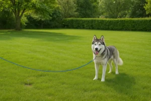 Câble d’Attache pour Chien – Sécurité et Liberté Dehors