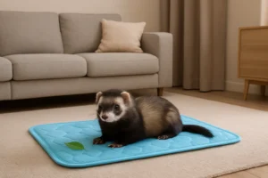Tapis Rafraîchissant pour Furet – Confort, Bien-Être en Été