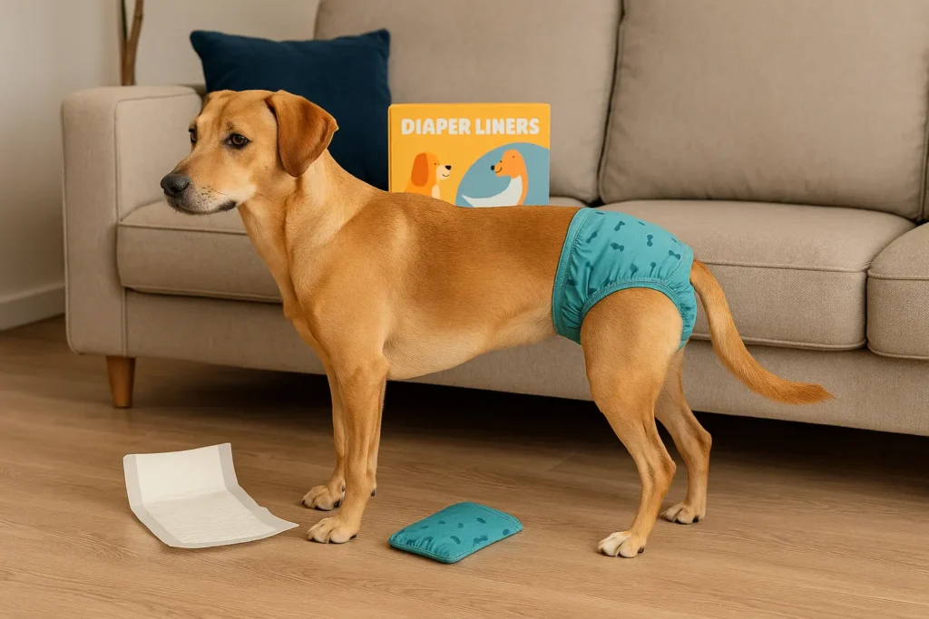 Doublure Couche Chien – Absorption Supplémentaire Discrète