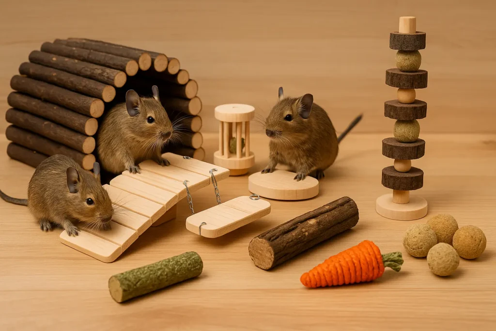 Accessoires pour Octodon : Kit Ludique & Complet