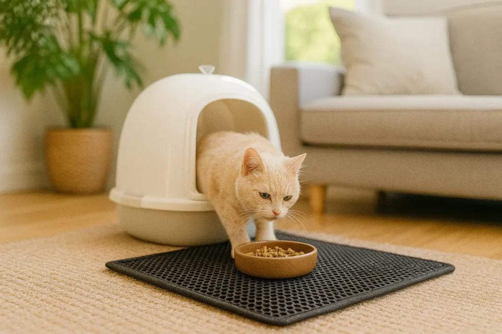 Tapis de Litière Absorbant pour Chat – Propreté au Quotidien