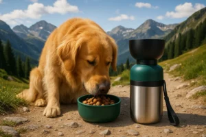 Gourde pour Chien 2 en 1 – Pratique et Tout-en-un