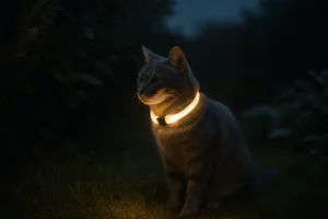 Collier Lumineux pour Chat – Visibilité Nocturne et Sécurité
