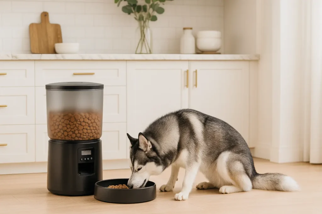 Distributeur Automatique de Croquettes pour Chien