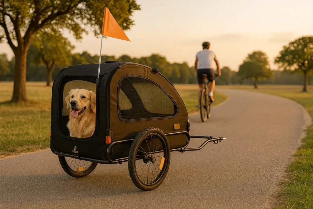 Remorque Vélo pour Chien – Sécurité & Confort en Balade