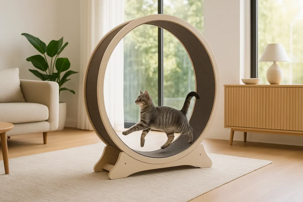 Roue pour Chat – Offrez-lui Liberté et Exercice à Domicile