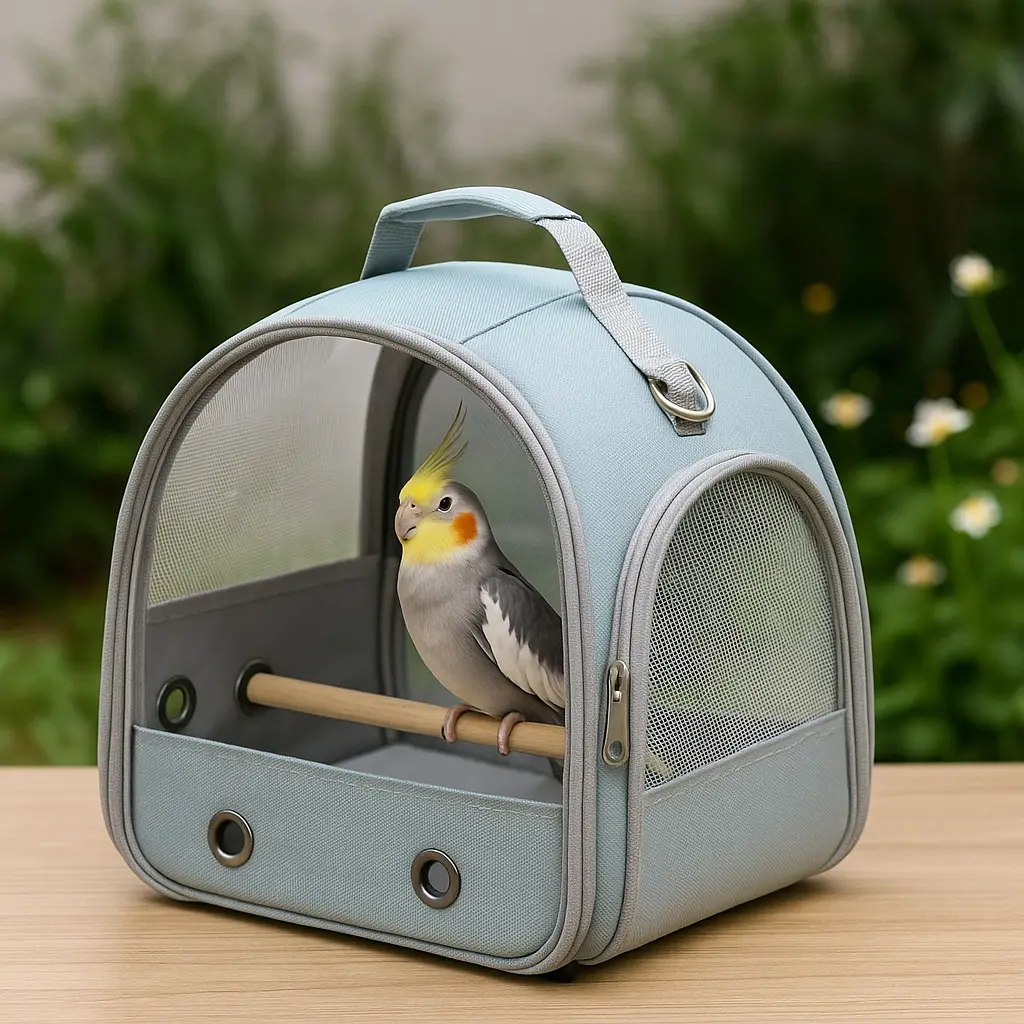 Sac de Transport pour Calopsitte – Léger, Pliable et Aéré