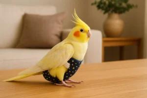 Couches pour Calopsitte – Protection Confortable et Lavable