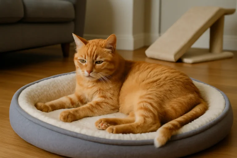 Arthrose du chat âgé : symptômes, causes et solutions