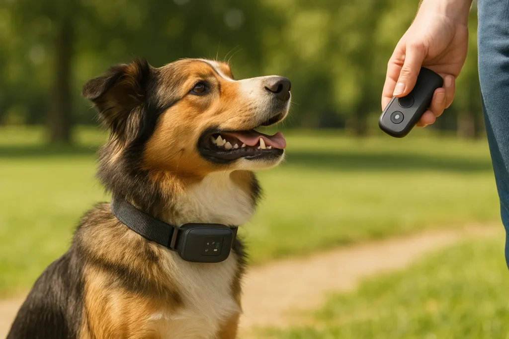 Collier de Dressage pour Chien Sans Choc – Doux et Sûr