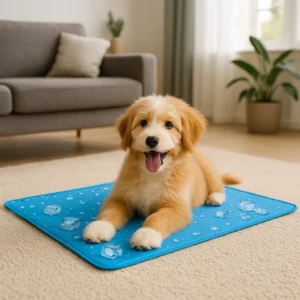 Tapis Rafraîchissant Chien – Fraîcheur Instantanée